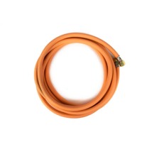 Orange Gas Hose C/W Nut And Tails